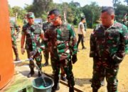 Pangdam XII/Tpr Resmikan Sumur Bor Program TNI Manunggal Air di Desa Sungai Pisau