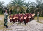 Tanamkan Jiwa Nasionalisme, Satgas Pamtas Yonarmed 11 Kostrad Gelar Wawasan Kebangsaan