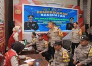 Personel Polres Kediri Kota Gelar Rikkes Siapkan Personel Pengamanan TPS Pilkada 2024