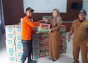 Pj Bupati Langkat Salurkan Bantuan Untuk Warga Terdampak Banjir di Kecamatan Babalan dan Sei Lepan