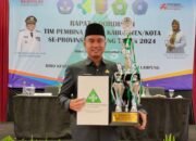 Madrasyah Aliyah Negeri I MAN Pesisir Barat Mendapatkan Juara Terbaik Lomba Sehat /UKS Tingkat Propinsi Lampung