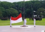 Waka Polres Langkat Menghadiri Upacara Memperingati Hari Pahlawan Tahun 2024.