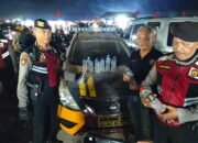 Polisi Temukan Puluhan Botol Miras Dalam Acara Battle Sound Balap Kediri 2024 di Grogol