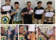 Tiga Atlet Sasana Lindu Aji Kolocokro Kudus Menang KO Dalam Event Lindu Aji Boxing Tournament 2024 Di Rembang