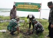 Lestarikan Lingkungan Hidup Kodim Boyolali Tanam Pohon Di Tanggul Waduk Cengklik