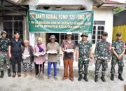 Batalyon Infanteri 125/SI’MBISA Gelar Kegiatan Bakti Sosial Dan Karya Bakti