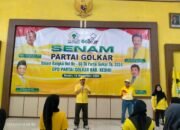 Senam Sehat bersama Partai Golkar HUT ke-60 Tahun 2024