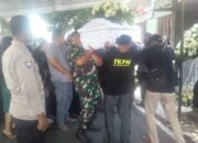 Turut Berduka Cita Kehilangan Warganya, Babinsa Kemlayan Takziah