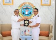 TNI AL dan TLDM Gelar Patroli Terkoordinasi Malaysia-Indonesia 166/24 di Selat Malaka