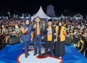 “Ribuan Warga Meriahkan Acara Ambyaran Bersama No Urut 2 Adi Erlansyah-Hisbullah di Pringsewu”