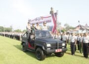 Sinergitas Persiapan Pilkada 2024, Forkopimda Dan Forkopimcam Kab, Blitar Ikuti Apel Gelar Linmas Di Pemkab Blitar