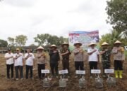 Polres Langkat Launching Gugus Tugas Polri Mendukung Ketahanan Pangan