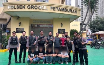 Respon Cepat, Tim Patroli perintis Presisi Polres Metro Jakarta Barat Gagalkan Aksi Tawuran Di Gropet Jakbar Saat Patroli Bubaran Sekolah