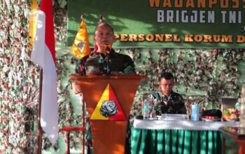 Yonkav 12/BC Terima Kunjungan Kerja Wadanpussenkav TNI AD Dalam Rangka Dalwas Ops DN