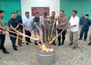 Pemusnahan Surat Suara Rusak Oleh KPU Kabupaten Kediri