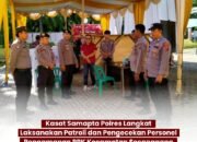 Kasat Samapta Polres Langkat Laksanakan Patroli dan Pengecekan Personel Pengamanan PPK Kecamatan Secanggang