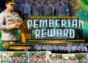 Integritas dan Profesionalisme, Polres Metro Jakarta Barat Beri Reward kepada Anggota Berprestasi