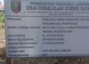 Proyek PerkuatanTebing Sungai Laay Nilai Anggaran 4 Milyar Di Duga Tidak Sesuai Spesifikasi