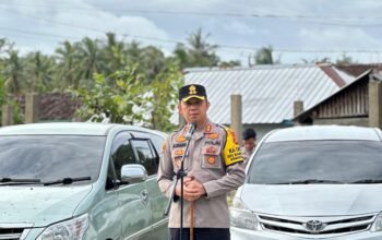 Kapolres Pesisir Barat Pimpin Apel Pengamanan Rapat Pleno Rekapitulasi Hasil Pilkada 2024