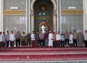 Pasca Pilkada Kapolres Langkat, Laksanakan Jumat Curhat Di Mesjid Al- Istiqomah Stabat