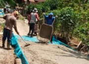 Pekon Tunggul Pawenang Bangun Dua Jalan Rabat Beton Tahun 2024