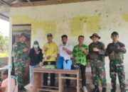 Peduli Tumbuh Kembang Balita Papua, Satgas Yonif 131/BRS Gelar Posyandu di Kampung Kalimao