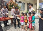 Wujudkan Asta Cita, Polres Kediri Kota Berbagi Makanan Bergizi dan Jus Buah Gratis