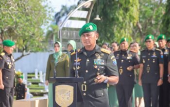 Pangdam XII/Tpr Pimpin Ziarah Rombongan Peringatan Hari Juang TNI AD