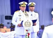 Kasal Pimpin Delivery dan Upacara Peresmian Serta Pengukuhan Komandan KRI Produk Dalam Negeri
