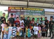 Satgas Yonzipur 5/ABW : Posbindu PTM, Langkah Nyata Menuju Hidup Sehat dan Berkualitas