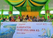Dandim 1307/Poso, Letkol Arm Edi Yulian Budiargo Hadiri Upacara Peringatan HUT Kabupaten Tojo Una Una ke-21 Tahun 2024