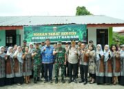 Dukung Program Pemerintah Cegah Stunting,Kodam I/BB Berikan Makanan Sehat Bergizi untuk Siswa SDN Medan Amplas.