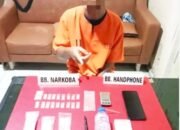 Seorang Pengedar Sabu di Bangkinang Diciduk Satres Narkoba Polres Kampar .