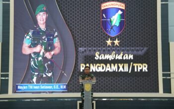 Pangdam XII/Tpr Serahkan 6,2 Kg Sabu dan 700 Butir Happy Five ke BNN Kalbar