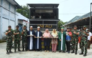 Kodam I/BB Gelar Aksi Sosial Bantu Dhuafa dan Anak Yatim dengan Makanan Sehat dan Bergizi