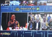 Kapolres Langkat Ikuti zoom meeting di pimpin langsung oleh Kapolri