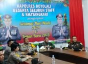 Personil Polres dan Kodim Boyolali Siap Amankan Pergantian Tahun