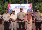 Awali Tahun 2025, Kapolres Langkat Pimpin Upacara Kenaikan Pangkat Personel.