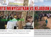 Tanah Tanjung Kemala Bukan Bagian dari Kasus Desa Sidosari”