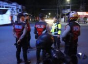 Polres Kediri Kota Berikan Pengamanan dan Pengawalan Terhadap Rombongan Pesilat yang Melintasi Wilayah Hukumnya