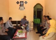 Kapolres Kediri Kota Anjangsana Kepada Personel Yang Sedang Sakit Menahun
