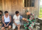 Anjangsana dan Pelayanan Kesehatan, Pererat hubungan baik Satgas Yonif 131/Brajasakti dengan Masyarakat Perbatasan Papua