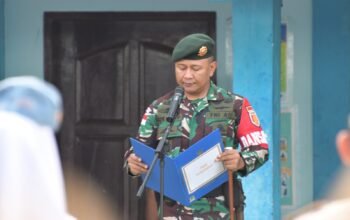 Dansatgas Pamtas Yonarmed 11 Kostrad Pimpin Upacara Bendera di SMKN 1 Nunukan Motivasi Siswa untuk Merajut Mimpi