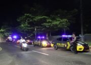 Polresta Banyuwangi Gelar Patroli Gabungan Skala Besar Antisipasi Balap Liar