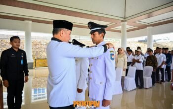 Bupati Dendi Ramadhona Lantik Tiga Penjabat Kepala Desa