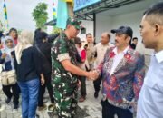 Dandim Boyolali Dampingi Kunjungan Kerja Menteri PPN/Bappenas RI di Dapur Sehat Ngemplak