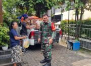 Babinsa Tipes Pantau Sembako Murah Di Wilayah Binaan