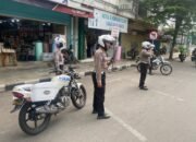 Patroli Satlantas Polres Kediri Kota Jaga Kelancaran Lalu Lintas