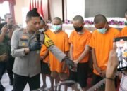 Polres Mojokerto Kota Berhasil Tangkap Anggota Gangster Casper yang Rampas Motor 3 Remaja
