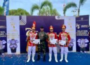 Satgas Pamtas Yonarmed 11 Kostrad Latih Siswa SMP N 1 Nunukan, Raih Juara Umum PBB Volume 3 Sekabupaten Nunukan